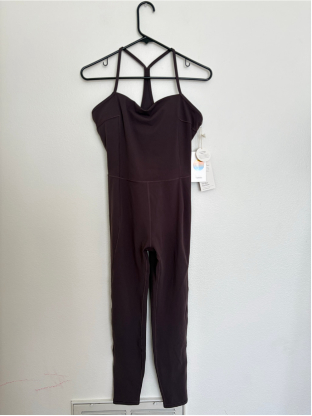Vuori Bondi Jumpsuit Womens Size Medium Color Sangria